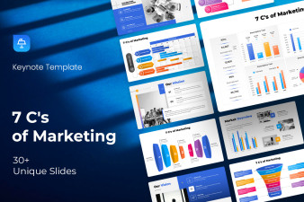 7 C's of Marketing Keynote Template