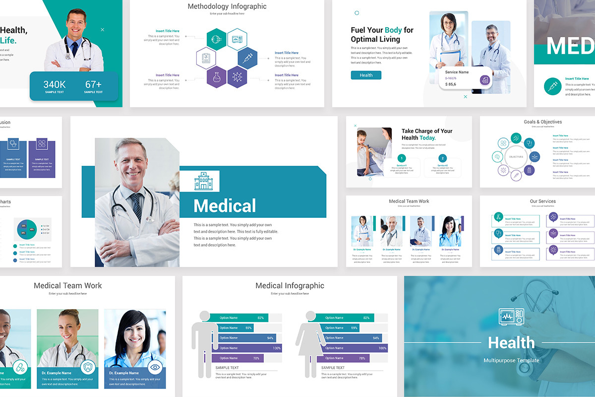 Health Care Google Slides Template | Nulivo Market