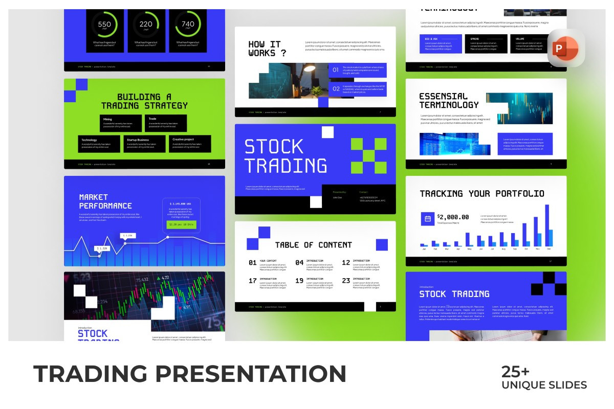 Trading PowerPoint Template | Nulivo Market