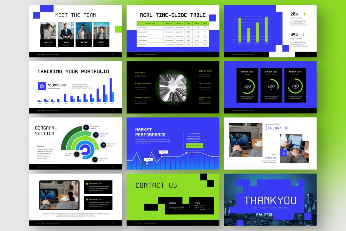 Trading PowerPoint Template | Nulivo Market