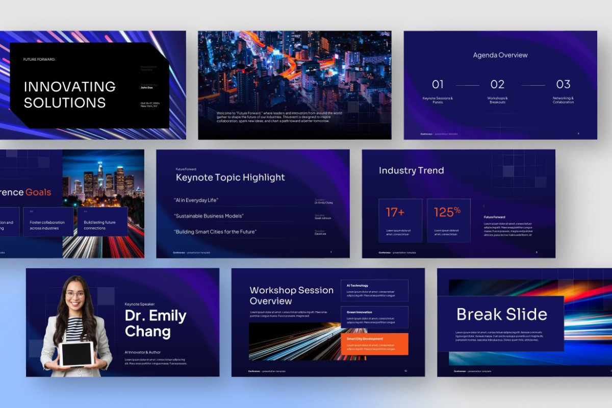 Conference PowerPoint Template | Nulivo Market