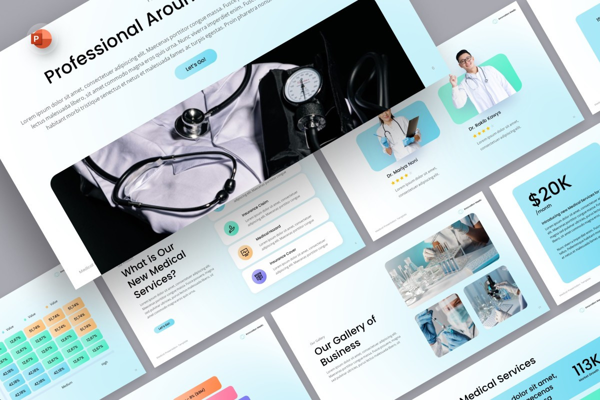 Medical Innovation PowerPoint Template | Nulivo Market