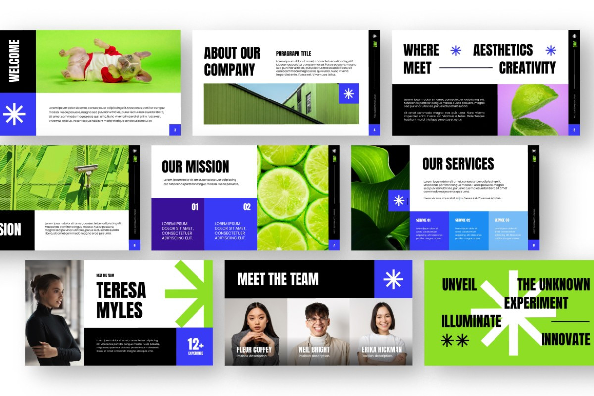 Maximalism PowerPoint Template | Nulivo Market