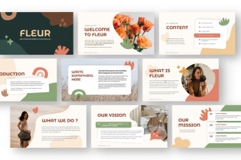Earthy Elements PowerPoint Template | Nulivo Market