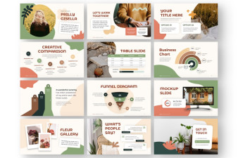 Earthy Elements PowerPoint Template | Nulivo Market