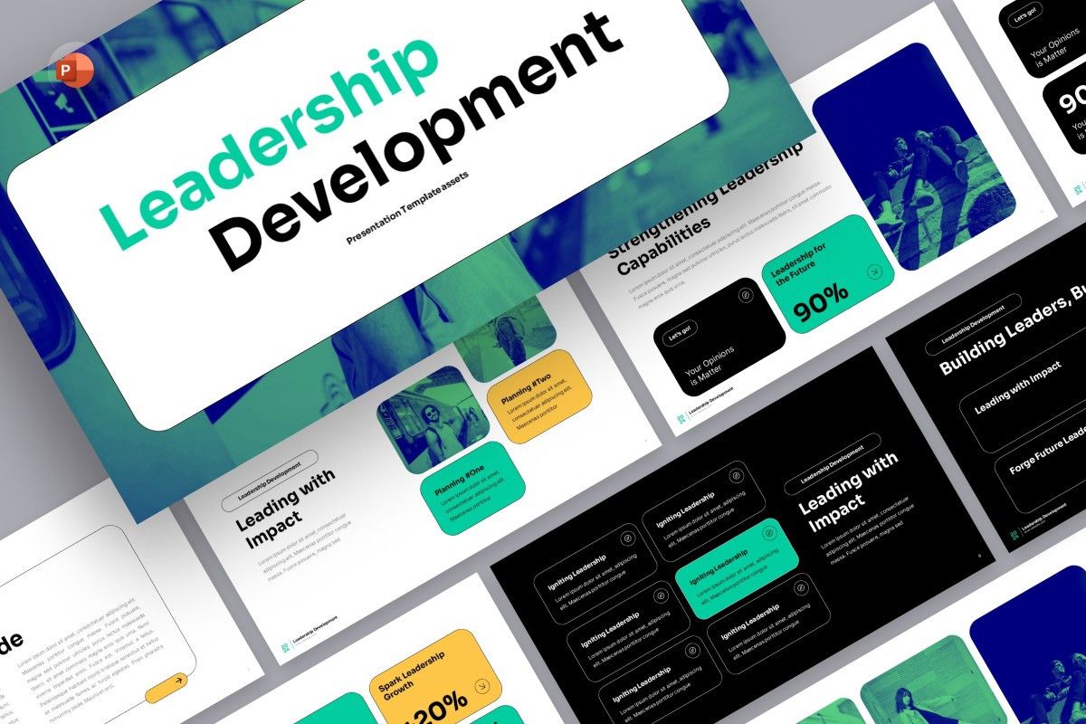 Leadership Development PowerPoint Template | Nulivo Market