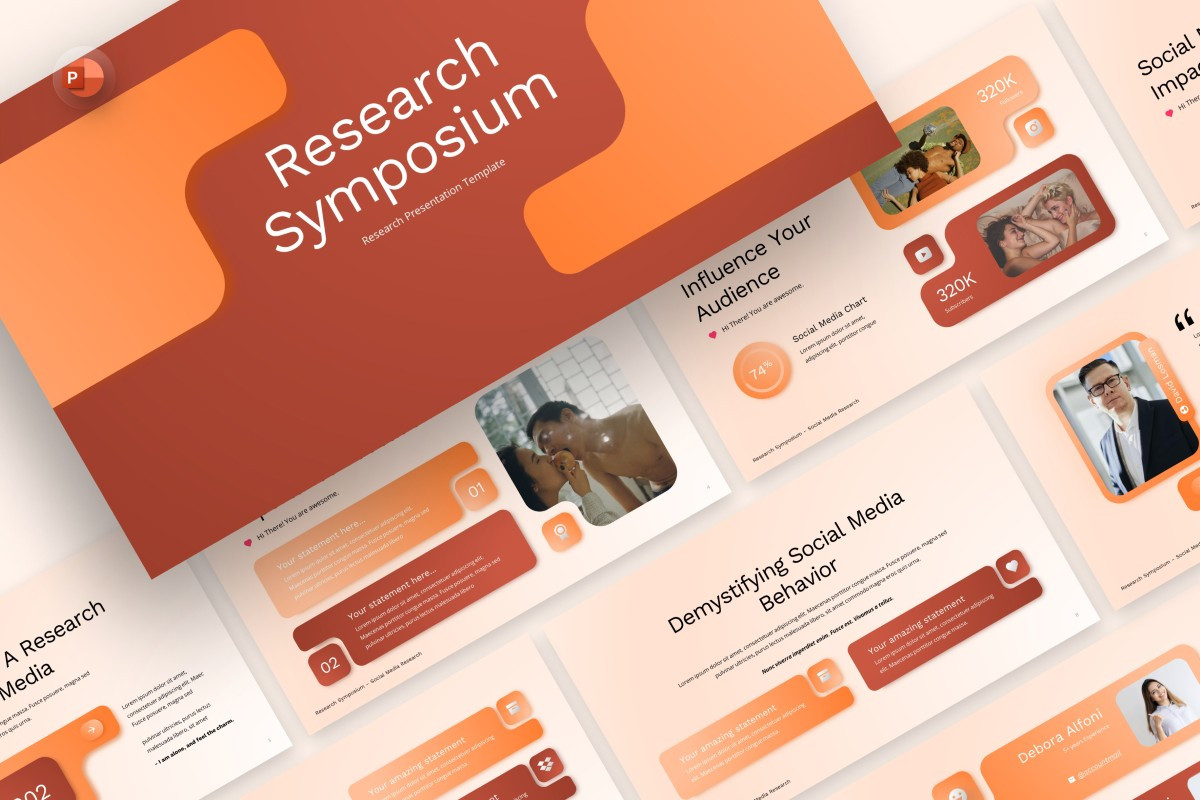 Research Symposium PowerPoint Template | Nulivo Market