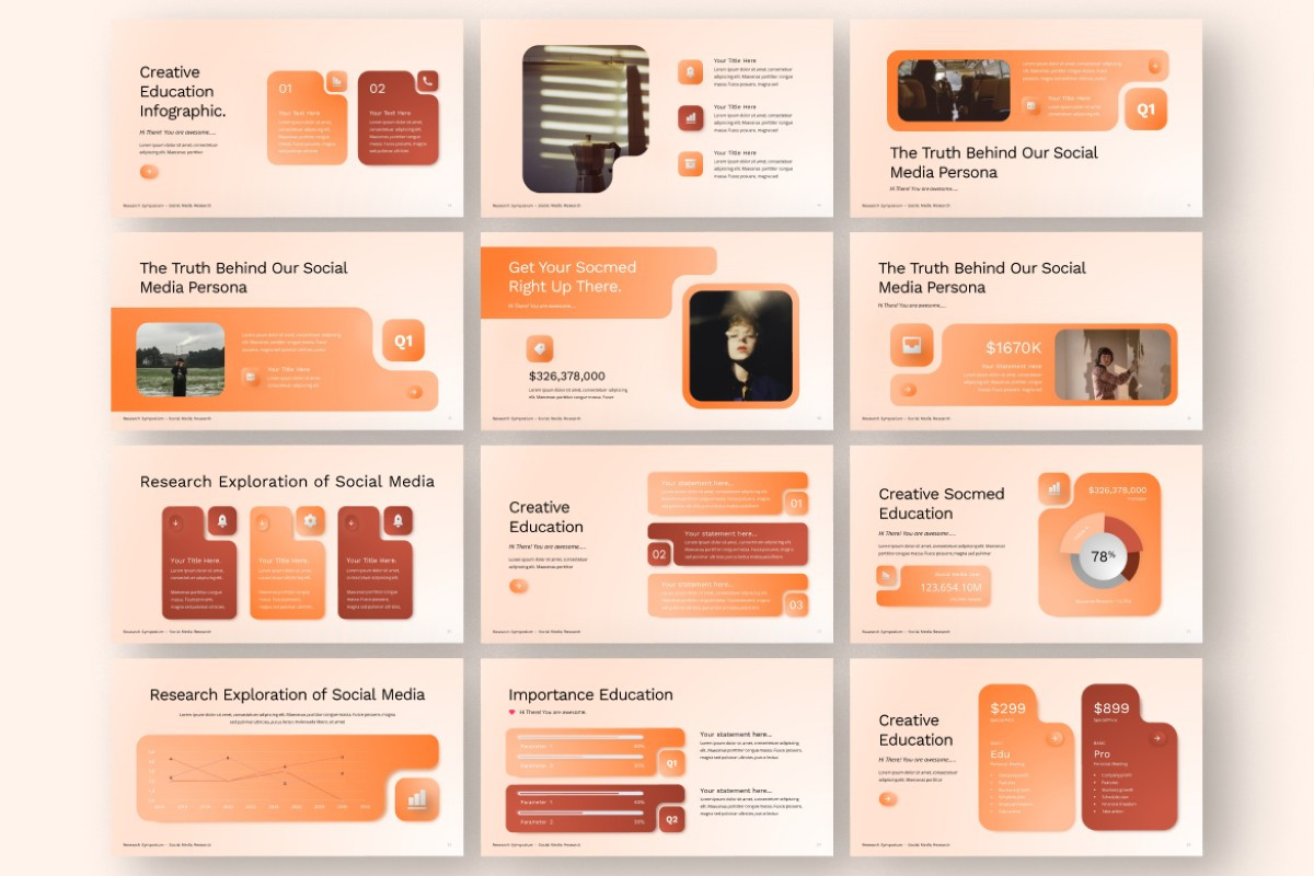 Research Symposium PowerPoint Template | Nulivo Market
