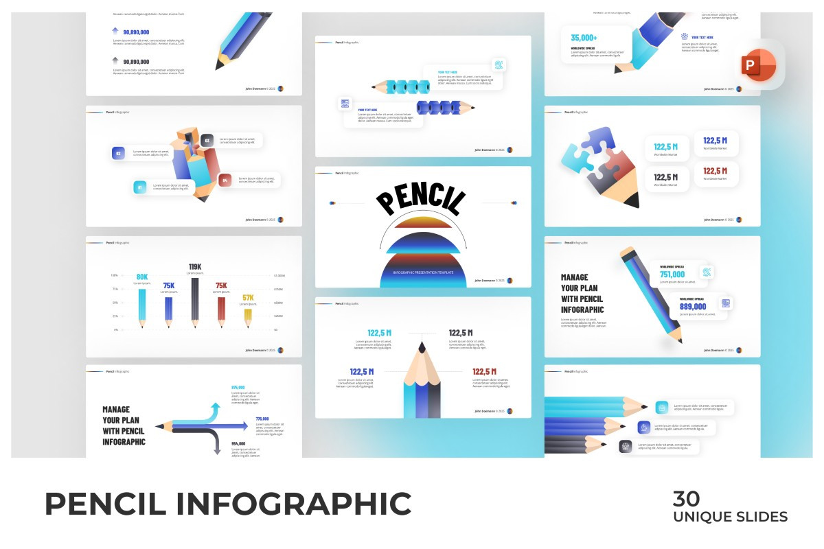 Pencil Infographic | Nulivo Market