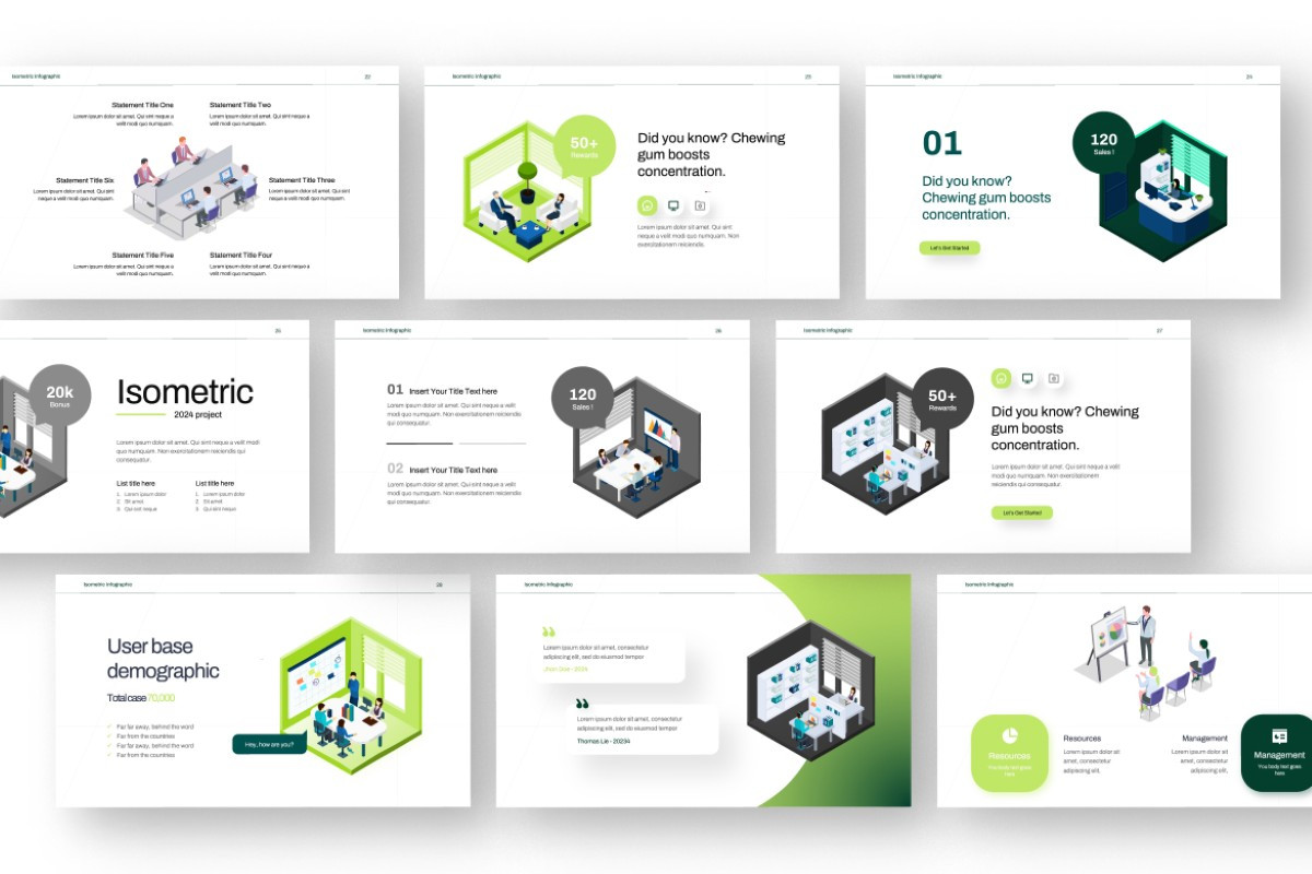 Isometric Infographic | Nulivo Market