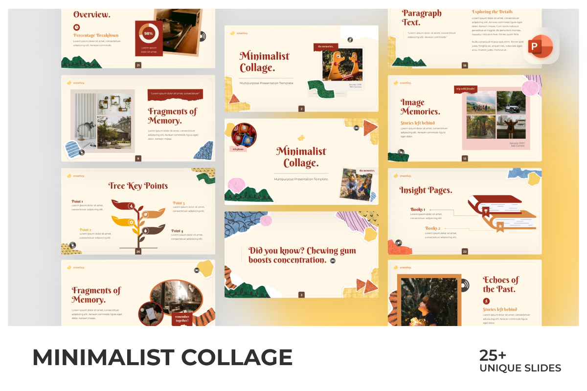 Minimalist Collage Presentation | Nulivo Market