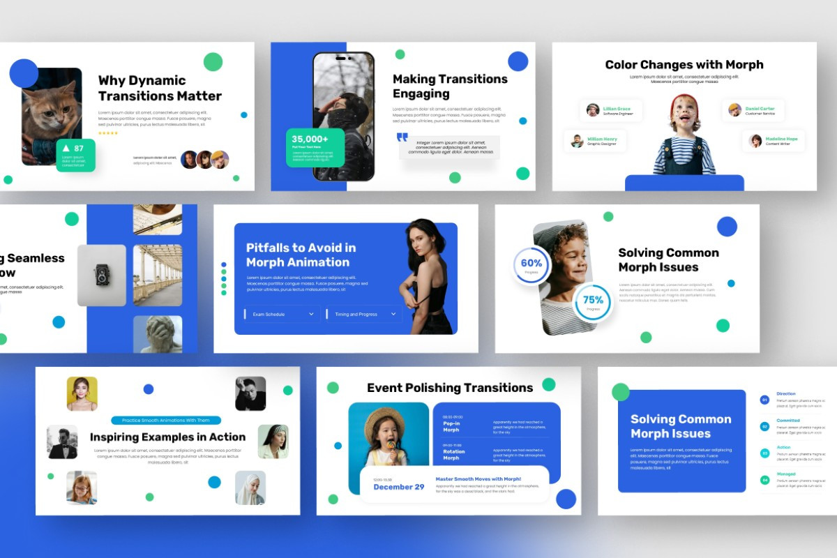 Smooth Moves PowerPoint Template | Nulivo Market