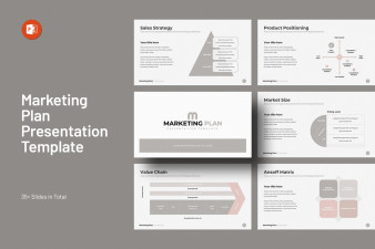 Marketing Plan PowerPoint Template | Nulivo Market