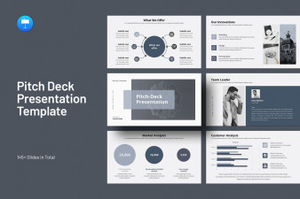 Pitch Deck Keynote Presentation Template