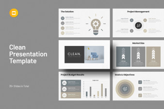 Clean Google Slides Template