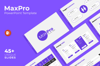 MaxPro PowerPoint Presentation Template