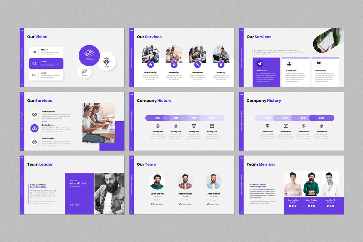 MaxPro Google Slides Presentation Template | Nulivo Market