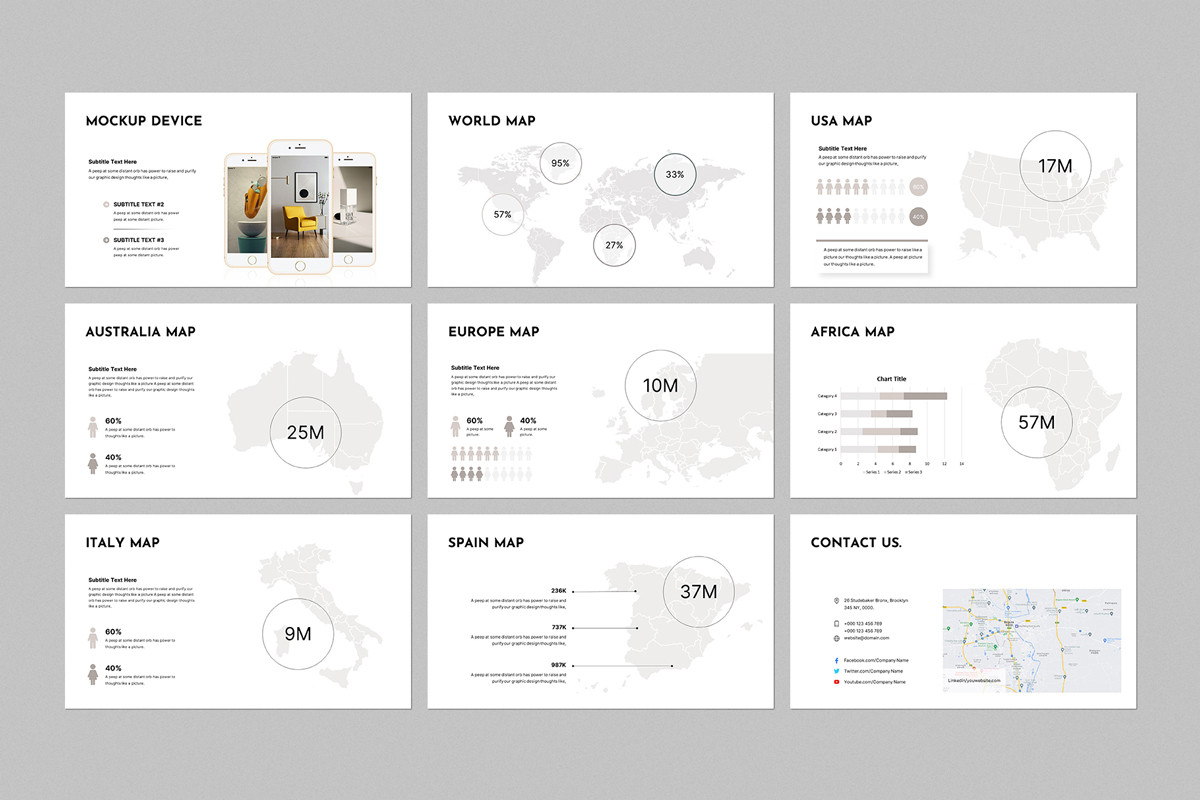 Future Note Layout Future Plan Keynote Template | Nulivo Market