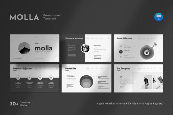 Molla Keynote Presentation Template