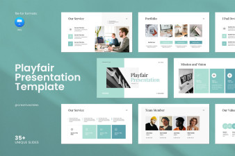 Playfair Keynote Presentation Template