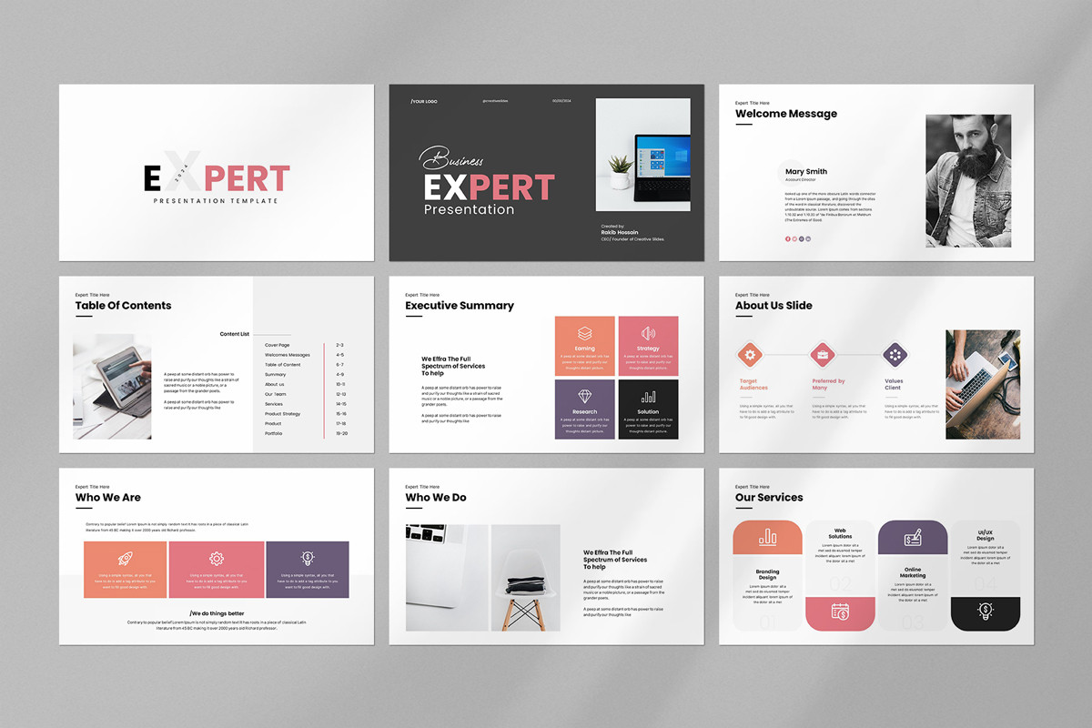 Expert Google Slides Template | Nulivo Market
