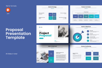 Project Proposal PowerPoint Template Nulivo Market