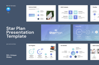 Business Star Plan Keynote Template