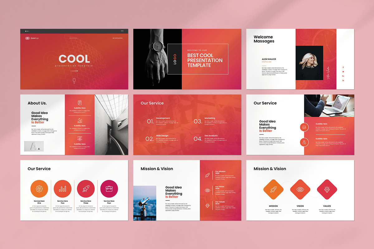 Cool Google Slides Template Nulivo Market