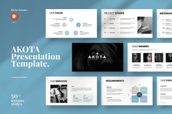 Akota PowerPoint Presentation Template