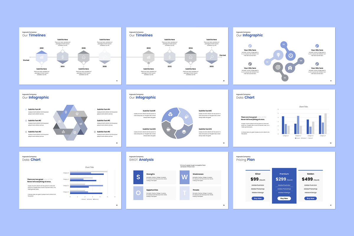 Pitch Deck PowerPoint Template | Nulivo Market
