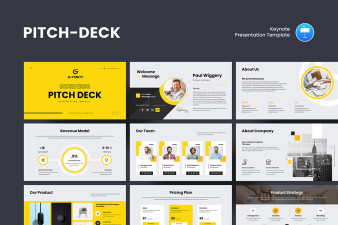 Pitch Deck Keynote Template
