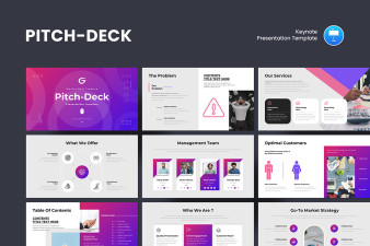 Pitch Deck Keynote Template