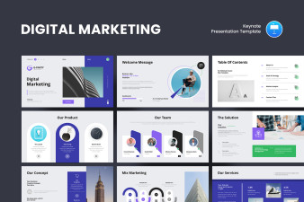 Digital Marketing Keynote Template