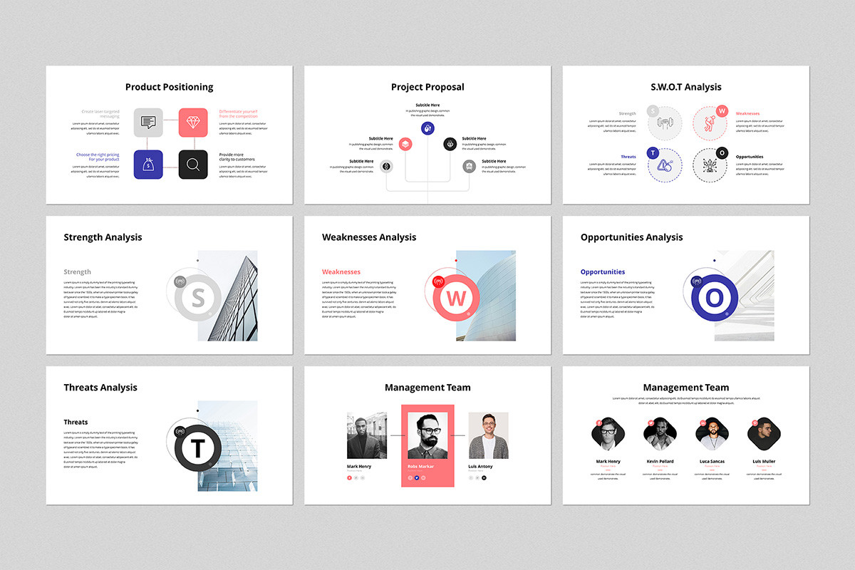 Pitch Deck PowerPoint Template | Nulivo Market