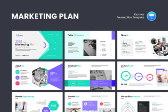 Marketing Plan Keynote Template