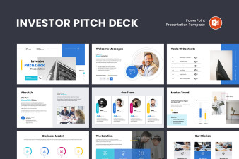 Investor Pitch Deck PowerPoint Template