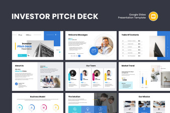 Investor Pitch Deck Google Slides Template