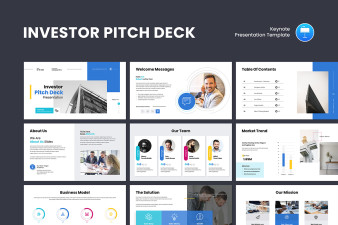 Investor Pitch Deck Keynote Template