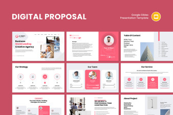 Digital Proposal Google Slides Template