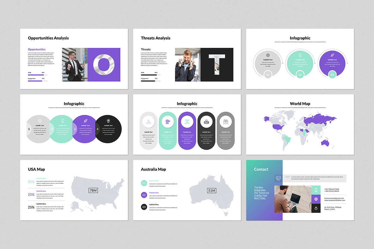 Powerpoint Template Examples Creative Creative PowerPoint Template | Nulivo Market