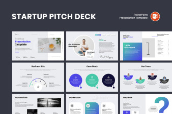 Startup Pitch Deck PowerPoint Template