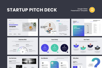 Startup Pitch Deck Google Slides Template