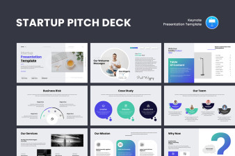 Startup Pitch Deck Keynote Template