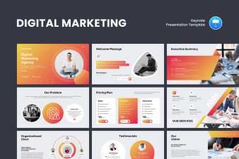 Digital Marketing Keynote Template