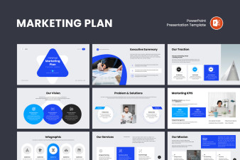 Marketing Plan PowerPoint Template | Nulivo Market