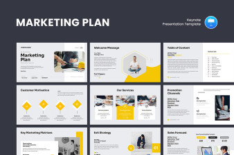 Marketing Plan Keynote Template