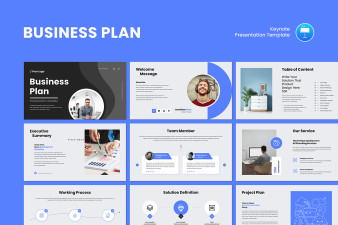Business Plan Keynote Template