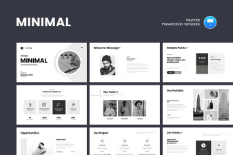 Minimal Keynote Template