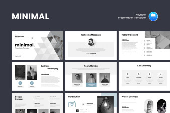 Minimal Keynote Template