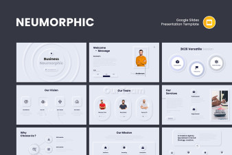 Neumorphic Google Slides Template